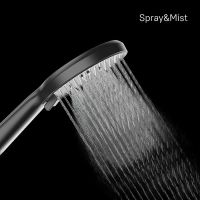 Ручной душ Milardo Ideal Spa 3F Черный матовый арт-ILS3FBRM18 — фото 7, Лейки для душа