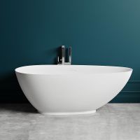 Ванна из искусственного камня Salini Paola 160х77 Белая матовая арт-101511SM — фото 7, Ванны из искусственного камня