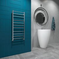 Водяной полотенцесушитель Larusso Джаз Премиум П11 500x1200 Хром арт-4670078535603 — фото 3, Водяные полотенцесушители