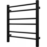 Электрический полотенцесушитель Grois Nex Черный матовый арт-GR-111 40/60 П6 9005 U — фото 1, Электрические полотенцесушители