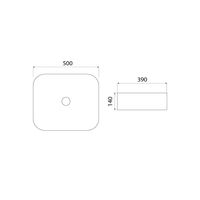 Раковина-чаша Iddis Bridge 50 Белая глянцевая арт-BRIWS05i27 — фото 6, Раковины накладные