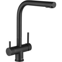 Смеситель для кухни Swedbe Selene Plus Черный матовый арт-8144B — фото 6, Смесители для кухни