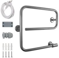 Электрический полотенцесушитель Energy E G1 439х478 Хром арт-EETR00EG10000000000 — фото 5, Электрические полотенцесушители