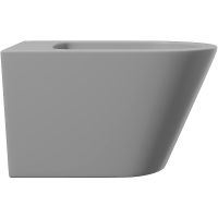 Биде Aqueduto Cone подвесное Серое матовое арт-CON0330 — фото 3, Биде подвесные