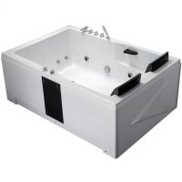 Акриловая ванна Gemy 182х122 с гидромассажем арт-G9061BL — фото 1, Акриловые ванны