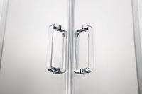 AQ NAA 2142-100 (новый артикул AQ ARI RO10020CH) Душевой уголок 1/4 круга, двери раздвижные 1000x100 арт-AQ ARI RO 10020CH — фото 7, Душевые уголки четверть круга