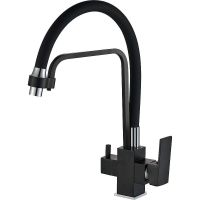 Смеситель для кухни Haiba Черный арт-HB76857 — фото 1, Смесители для кухни