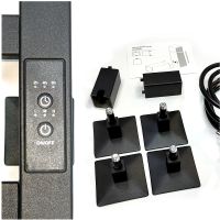 Электрический полотенцесушитель Comfysan Roma-K EC-6 60x40 Черный матовый арт-016517 — фото 4, Электрические полотенцесушители