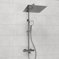 Душевой комплект с термостатическим смесителем арт-A199.119.065.087.CH Thermo — фото 1, Душевые стойки