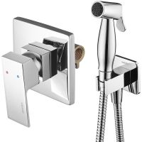 Товар: Гигиенический душ со смесителем Swedbe Platta Хром арт-5526 - фото 1 Гигиенический душ со смесителем Swedbe Platta Хром арт-5526 — фото 1, Гигиенические души