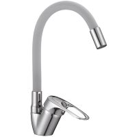 Смеситель для кухни D-Lin Хром Серый арт-D150628-2C — фото 1, Смесители для кухни