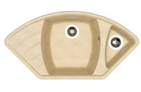 Dr.Gans Мойка "Габи", дюна CMc арт-25.050.E1015.402 — фото 1, Кухонные мойки