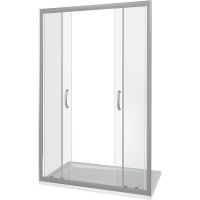 Душевая дверь Good Door Infinity WTW-TD-200-С-CH 200 профиль Хром стекло прозрачное арт-ИН00087 — фото 4, Раздвижные душевые двери