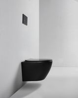 Унитаз Bond подвесной Черный с сиденьем Микролифт арт-F01-108 — фото 2, Подвесные унитазы