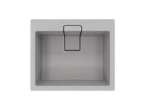 Florentina Мойка "Ривьера" 600, грей FS арт-20.490.D0600.305 — фото 1, Кухонные мойки