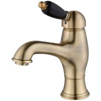 Смеситель для раковины Caprigo Adria-Uno Black Edition Бронза арт-02B-520-vot — фото 1, Смесители для раковины