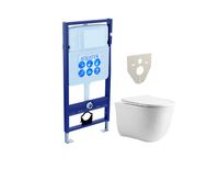 Комплект AQUATEK КЛАССИК cm (рама AQUATEK Standard INS-0000012(без клавиши и крепежа)+унитаз КЛАССИК арт-SET AQUATEK КЛАССИК cm — фото 1, Комплекты унитаз + инсталляция