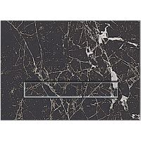 Клавиша смыва KK POL Lapis Grande V1 Nero Greco арт-350/PPK/410-00-03 — фото 1, Кнопки смыва