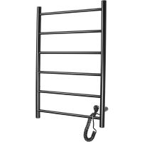 Электрический полотенцесушитель Domoterm Классик DMT 109-6 50x80 EKR Черный матовый арт-DMT109-650x80ЧРНEKR — фото 4, Электрические полотенцесушители