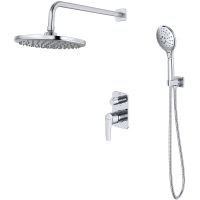 Товар: Душевая система Iddis Ray Хром арт-RAYSB02i67 - фото 1 Душевая система Iddis Ray Хром арт-RAYSB02i67 — фото 1, Встраиваемые душевые комплекты