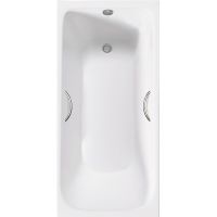 Чугунная ванна Delice Continental Plus 150x70 с отверстиями под ручки без антискользящего арт-DLR230633R — фото 1, Чугунные ванны