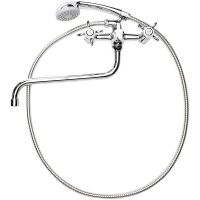 Смеситель для ванны Agger Retro-X универсальный Хром арт-A1722200 — фото 5, Смеситель для ванны