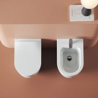 Товар: Биде Artceram Monet подвесное Белое арт-MNB001 01 00 - фото 2 Биде Artceram Monet подвесное Белое арт-MNB001 01 00 — фото 2, Биде подвесные