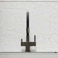 Смеситель для кухни Sancos Arno Вороненая сталь Черный арт-SC4005GG — фото 2, Смесители для кухни