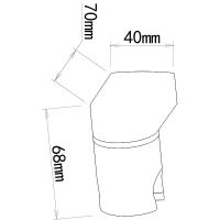 Держатель ручного душа Melodia della vita Prime Хром арт-MKP28002P — фото 2, Держатели для душа