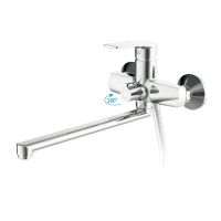 Смеситель для ванны Haiba универсальный Хром арт-HB22587 — фото 3, Смеситель для ванны