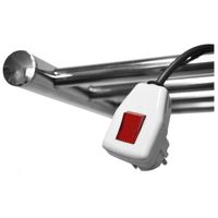 Электрический полотенцесушитель Domoterm Полка DMT-T4 38x53 EK L Хром арт-DMT-T438x53EKL — фото 3, Электрические полотенцесушители