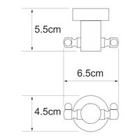 Товар: Donau K- (ранее К-9423) Крючок двойной арт-9423D - фото 4 Donau K- (ранее К-9423) Крючок двойной арт-9423D — фото 4, Крючки для полотенец