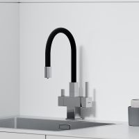 Смеситель для кухни Sancos Arno Хром Черный арт-SC4005CH — фото 8, Смесители для кухни