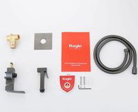 Гигиенический душ со смесителем Raglo Графит матовый арт-R01.52.09 — фото 7, Гигиенические души