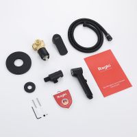 Гигиенический душ со смесителем Raglo Черный матовый арт-R03.53.06 — фото 6, Гигиенические души