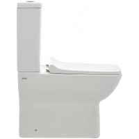 Унитаз компакт AQUAme без бачка с сиденьем Микролифт арт-AQM1004 — фото 2, Напольные унитазы