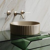 Раковина-чаша Ceramicanova Element 36 Капучино матовая арт-CN6057MC — фото 7, Раковины накладные