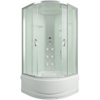 Душевая кабина Erlit Comfort 90х90 с гидромассажем арт-ER3509TPF-C3-RUS — фото 1, Душевые кабины