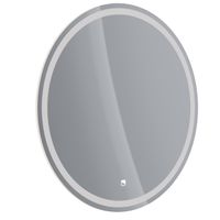 Зеркало LUNO , 60*60см, сенсорный выключатель, LED-подсветка, ф-ция антизапотевания арт-99.2008 — фото 6, Зеркала в ванную комнату