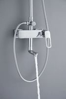 Товар: Душевая система Rossinka Хром арт-RS46-46 - фото 4 Душевая система Rossinka Хром арт-RS46-46 — фото 4, Душевые стойки