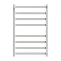 Полотенцесушитель электрический Point Меркурий П7 500x800 с полкой, диммер справа, белый арт-PN83858PW — фото 1, Электрические полотенцесушители