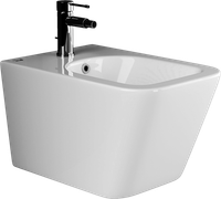 Биде Ceramicanova Metric подвесное Белое арт-CN3008 — фото 8, Биде подвесные