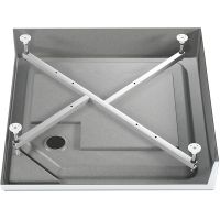 Акриловый поддон для душа Melodia della vita Square 90x90 Белый арт-MTYSQ9090 — фото 2, Акриловые душевые поддоны