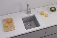 Товар: Мойка для кухни ALVEUS OMNI 10 GRANITAL CONCRETE-G81 400x450x198 с сифоном 1145083 арт-1150038.0 - фото 2 Мойка для кухни ALVEUS OMNI 10 GRANITAL CONCRETE-G81 400x450x198 с сифоном 1145083 арт-1150038.0 — фото 2, Кухонные мойки