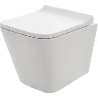 Унитаз AQUAme подвесной Белый глянец с сиденьем Микролифт арт-AQM2004 — фото 1, Подвесные унитазы