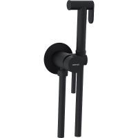 Гигиенический душ со смесителем Sancos Start Черный матовый арт-SC1001MB — фото 1, Гигиенические души