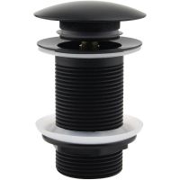 Донный клапан Laguraty click-clack Черный матовый арт-X0002 — фото 1, Донные клапаны