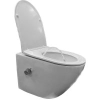 Унитаз биде Laguraty подвесной с сиденьем Микролифт арт-YL038S — фото 3, Подвесные унитазы