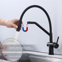 Смеситель для кухни Raglo Черный матовый арт-R86.41.06 — фото 6, Смесители для кухни