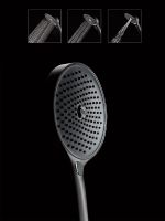 Товар: Душевая система AQUAme с термостатом Черная матовая арт-AQM8005B - фото 4 Душевая система AQUAme с термостатом Черная матовая арт-AQM8005B — фото 4, Душевые стойки